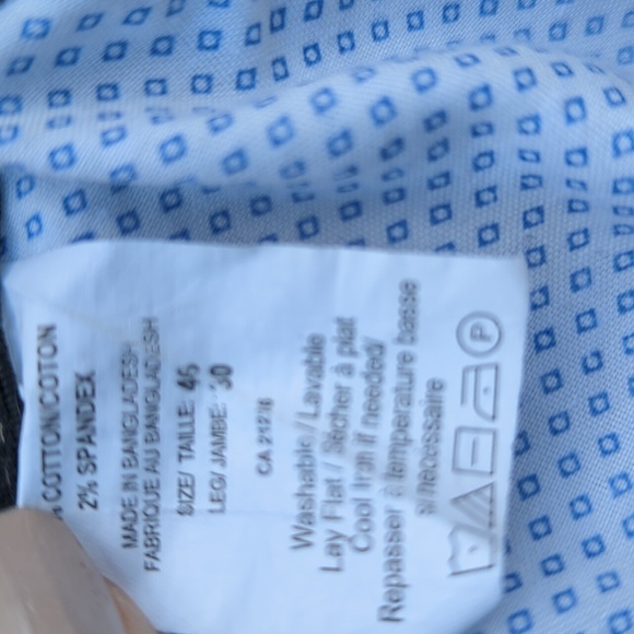 Men's Britches Flex Golf Chinos Tan Pants - 46 X 30 Great Condition - Picture 6 of 6